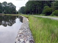 石籠網(wǎng)河道治理工程